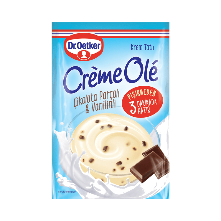 Dr.Oetker Creme Ole Çikolata  Vanilinli 109 Gr